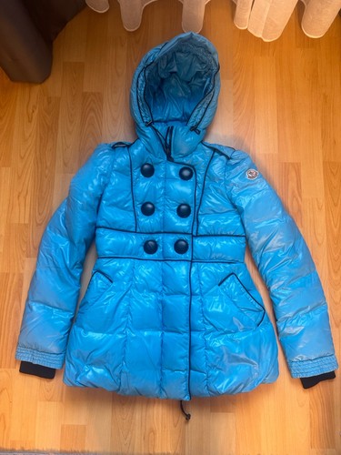 Moncler piumino donna blu