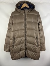 Piumino lungo con cappuccio