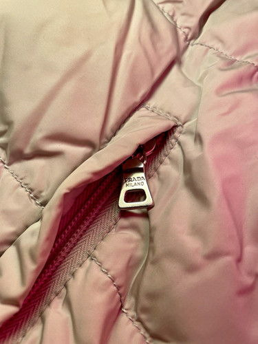 Piumino prada oversize - prada, beige