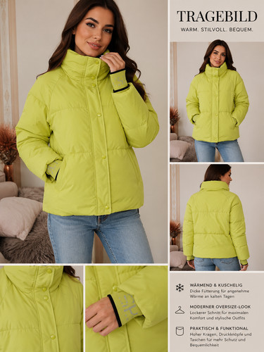 Marc cain piumino giallo - marc, fluo