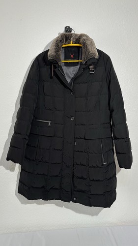 Piumino donna nero - ,, volpe