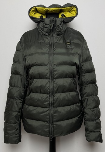 Piumino blu usa - vegan, l